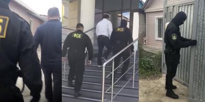 Фото: Облава на верующих (г. Оренбург, 16 мая 2018 г.)