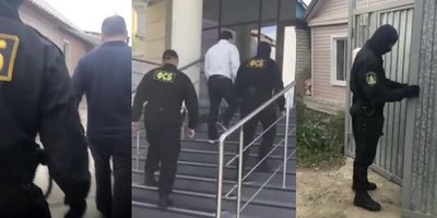 Фото: Облава на верующих (г. Оренбург, 16 мая 2018 г.)