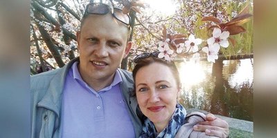 Фото: Алексей Мецгер с супругой Ириной