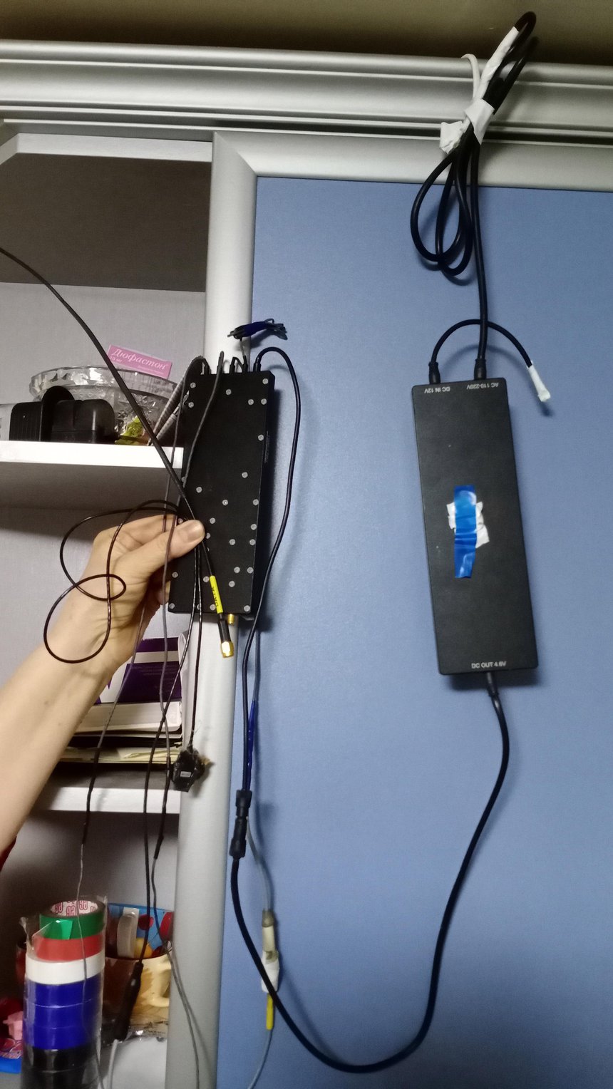 Un dispositivo di localizzazione trovato nella casa degli Skvortsov. Taganrog. 19 Marzo 2021