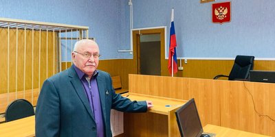 Олег Сакун в день оглашения приговора. 25 марта 2025 года