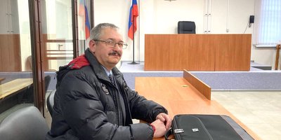 Михаил Свешников в день приговора