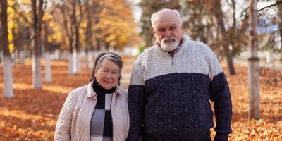 Владимир Лепский с супругой, Ольгой, ноябрь 2024 года