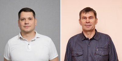 Алик Елисеев и Сергей Барсуков